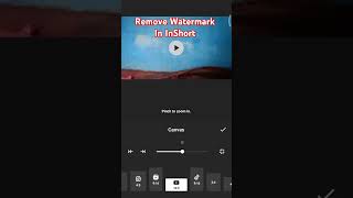 InShort 🔰 How To Remove Watermark In InShort 🔰 Remove Watermark [upl. by Refotsirhc]