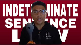 INDETERMINATE SENTENCE LAW What it is and How to Apply and Compute [upl. by Artemas52]