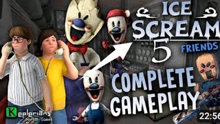 playing as mike Ice scream 5 full gameplay [upl. by Atims]