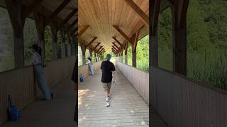 The Covered Bridge at Island Lake [upl. by Alleroif447]