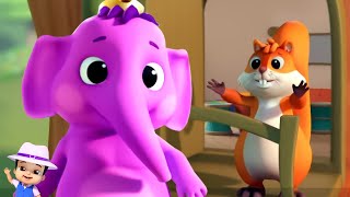 হাতির রাজা বাংলা ছড়া Hathi Raja Cartoon  More Bangla Cartoon and Nursery Rhymes for Kids [upl. by Derrik]