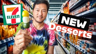 Sweet Surprise or Total Dud Taste Testing Japanese 7Eleven Snacks [upl. by Hanfurd]