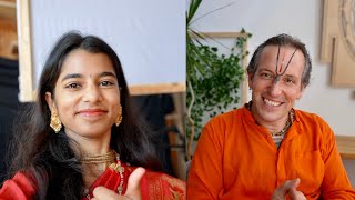 Recorded Spiritual Talk with Swami ji  Maithili Thakur Vlogs Germany [upl. by Milore]