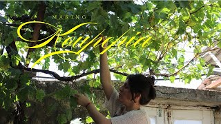 Cypriot stuffed Grape Vine Leaves Dolma [upl. by Dorothi145]