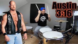 WWE Stone Cold Steve Austin Theme Song Drum Cover [upl. by Benioff]