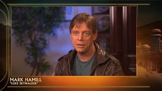 Star Wars Episode IV Mark Hamill Interview [upl. by Aker]