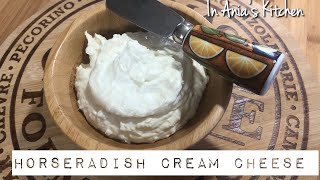 Horseradish Whipped Cream Cheese  Puszysty Serek Chrzanowy  Recipe 301 [upl. by Kcinnay174]