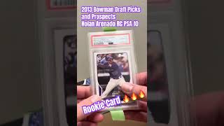 Nolan Arenado 2013 Bowman Draft Picks amp Prospects Rookie Card PSA 10 Boiiiiiiiiiii [upl. by Acherman848]