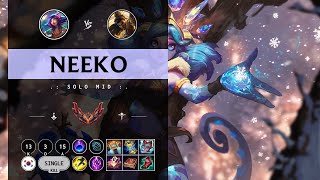 Neeko Mid vs Akshan  KR Grandmaster Patch 1410 [upl. by Enniroc]