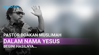 REAKSI MUSLIMAH DENGAR DOA DALAM NAMA YESUS PAS LAGI SAKIT KEPALA [upl. by Eannaj]