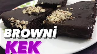 Sufle Tadında Mükemmel Bir Browni Kek 😋👩‍🍳 [upl. by Llejk]