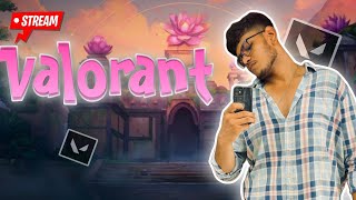 🔴 How Can I Improve IN GAME 😶  Act Rank   Valorant Vertical Live India [upl. by Uwton]