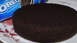 Oreo Biscuit Cake with Egg  Tasty Yummy Oreo Cake with Egg Recipe in Hindi  Oreo Cake in Kadai [upl. by Iris472]