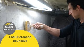 Enduit étanche pour cave [upl. by Sairu]