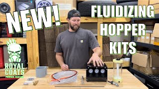 Fluidized Hopper Set Up amp Demo [upl. by Dnomrej]