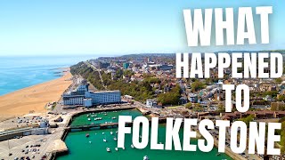 What Happened To Folkestone  Seafront amp Town Tour [upl. by Sidon]