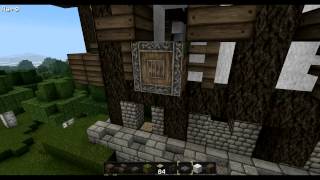 Minecraft  Gundahar Plays  Medieval Town 39 [upl. by Ramonda]