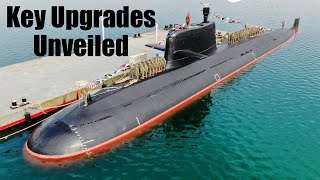 Chinas Attack Submarines Showcase New Technologies amp Weapons [upl. by Ecirtemed750]