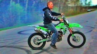 KX 250 BURNOUT [upl. by Grazia272]