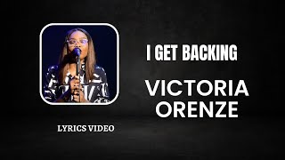 VICTORIA ORENZE  I GET BACKING LIVE MINISTRATION HIGHLAND CHURCH [upl. by Asilana579]