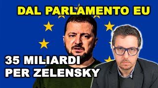 L’EUROPA APPROVA 35 MILIARDI PER KIEV mentre il PIL CROLLA allo zerovirgola [upl. by Appilihp870]