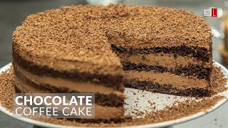 Chocolate Coffee Cake  Food Channel L Recipes [upl. by Zzahc695]