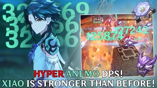 Hyper Xiao Updated Xiao Build Hyper Carry  Genshin Impact Indonesia [upl. by Sirrot]