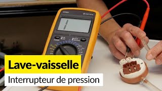 Comment Changer un Pressostat de LaveVaisselle [upl. by Enirhtak]