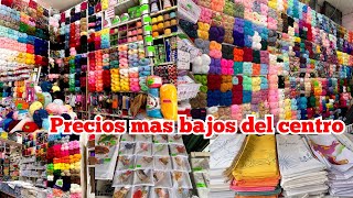 MEGA MERCERÍA con nuevos productos de temporada 🤯 ESTAMBRES SERVILLETAS HILOS AGUJAS [upl. by Nahoj]