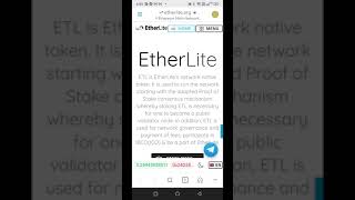 Add Etherlite Mainnet to Metamask Wallet [upl. by Legir]