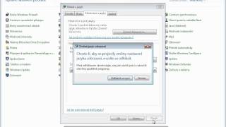 Změna jazykového prostředí ve Windows 7 [upl. by Schwejda]