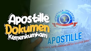 BEGINI CARA APOSTILLE DOKUMEN DI KEMENKUMHAM SENDIRI 2024 apostille kemenkumhamri [upl. by Marga]