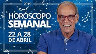 HORÓSCOPO SEMANAL 22 a 28 de Abril de 2019  João Bidu [upl. by Sayles]