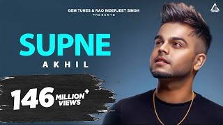 Mere Supne Ch Gede Laave  Akhil  Tanvi Nagi  Punjabi Song [upl. by Yenahteb763]