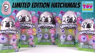 Hatchimals Colleggtibles Surprise Egg 2 amp 4 Pack Opening Limited Edition Found  PSToyReviews [upl. by Sucram290]