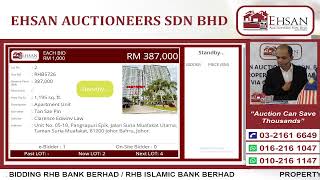 ROPERTY AUCTION SALE VIA ONLINE BIDDING RHB BANK BERHAD  RHB ISLAMIC BANK BERHAD [upl. by Ahkihs]