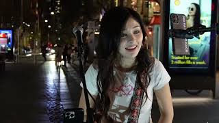 Shirina busking at Pitt St Mall in Sydney [upl. by Gord]