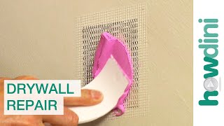 Drywall Repair How to Fix a Hole in the Wall [upl. by Dnomder]