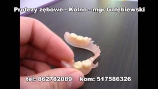 Kolno technik dentystyczny protezy zębowe protezownia mgr Gołębiewski te 862782089 kom517586326 [upl. by Adnaerb860]