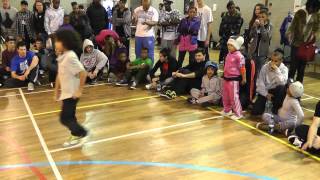 FSTV l King of the BBoys 6 l Under 12s l Quarters Tornado vs BGirl Terra [upl. by Nalyak]