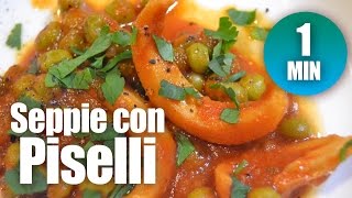 SEPPIE CON PISELLI RICETTA ROMANA ORIGINALE [upl. by Brodsky647]