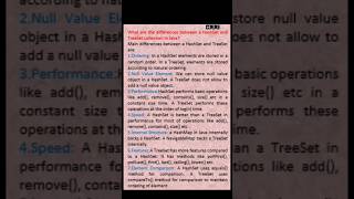 What are the difference between a hashset and treeset collection in javatreesethashsetcollection [upl. by Ives557]