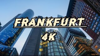 Frankfurt Germany 4k  Beautiful city drone view 4k ultra Hd [upl. by Reggy]