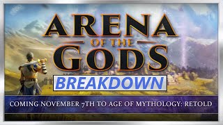 ARENA OF THE GODS IS COMING  Age of Mythology Retold [upl. by Oca541]