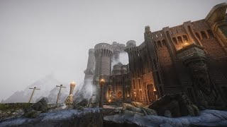 Sjel Blad Castle  Skyrim Special Edition Home Mod [upl. by Eleynad633]