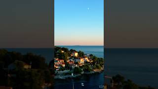 Captivating Croatia Aerial Views of Hvar Island  Short [upl. by Trelu127]