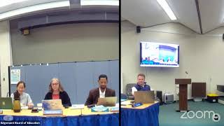 Edgemont Board of Education Meeting [upl. by Itsa]