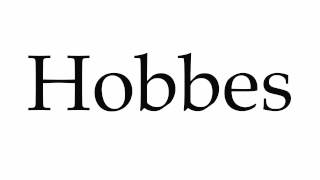 How to Pronounce Hobbes [upl. by Ayim]