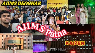 AIIMS Patna campus tour ✨👨‍⚕️  Annual fest quotKAIZENquot medicalstudent aiimspatna campus patna [upl. by Olney]