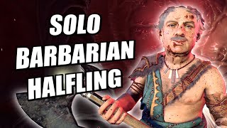 🔴 BG3 Solo Barbarian Halfling [upl. by Airdnua149]